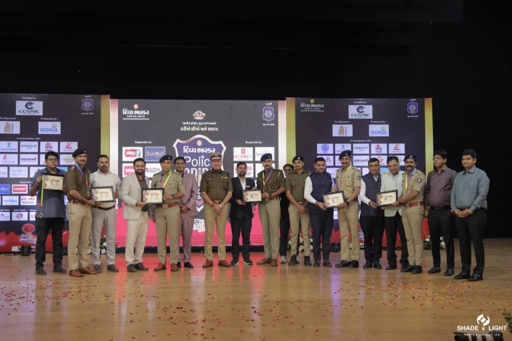 SleepVision Mattresses advertisement image from Surat Police Pride Award program